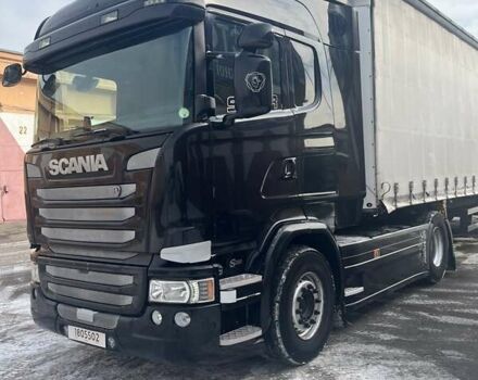Черный Сканиа R 450, объемом двигателя 12.7 л и пробегом 850 тыс. км за 32800 $, фото 6 на Automoto.ua