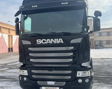Черный Сканиа R 450, объемом двигателя 12.7 л и пробегом 850 тыс. км за 32800 $, фото 2 на Automoto.ua