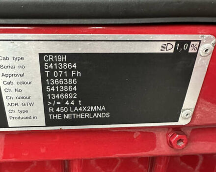 Красный Сканиа R 450, объемом двигателя 12.7 л и пробегом 990 тыс. км за 33900 $, фото 35 на Automoto.ua