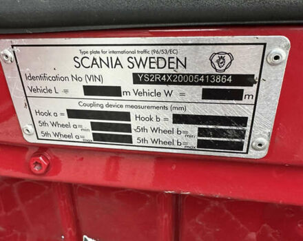 Красный Сканиа R 450, объемом двигателя 12.7 л и пробегом 990 тыс. км за 33900 $, фото 47 на Automoto.ua