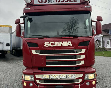 Красный Сканиа R 450, объемом двигателя 12.7 л и пробегом 990 тыс. км за 33900 $, фото 1 на Automoto.ua
