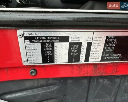 Сканіа R 450, об'ємом двигуна 0 л та пробігом 670 тис. км за 33000 $, фото 11 на Automoto.ua