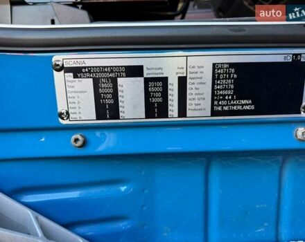 Сканиа R 450, объемом двигателя 0 л и пробегом 762 тыс. км за 38219 $, фото 14 на Automoto.ua