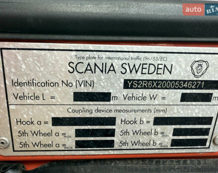 Сканіа R 450, об'ємом двигуна 0 л та пробігом 650 тис. км за 99392 $, фото 12 на Automoto.ua