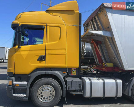 Жовтий Сканіа R 450, об'ємом двигуна 12.7 л та пробігом 912 тис. км за 33500 $, фото 2 на Automoto.ua