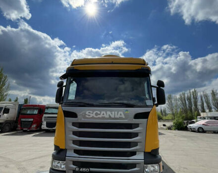 Желтый Сканиа R 450, объемом двигателя 12.7 л и пробегом 912 тыс. км за 35600 $, фото 3 на Automoto.ua