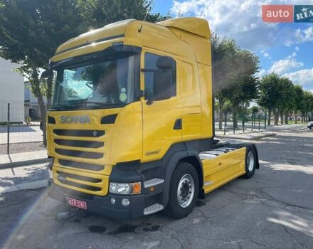 Желтый Сканиа R 450, объемом двигателя 12.74 л и пробегом 861 тыс. км за 33000 $, фото 2 на Automoto.ua