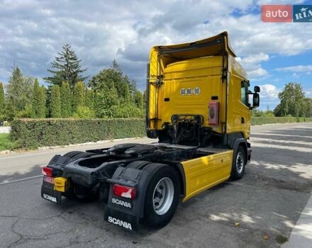Желтый Сканиа R 450, объемом двигателя 12.74 л и пробегом 861 тыс. км за 33000 $, фото 6 на Automoto.ua
