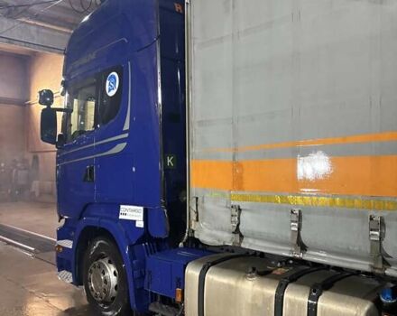 Синий Сканиа R 450, объемом двигателя 12.7 л и пробегом 535 тыс. км за 37872 $, фото 10 на Automoto.ua