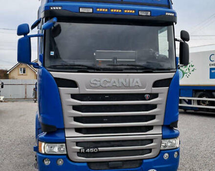 Синій Сканіа R 450, об'ємом двигуна 12.74 л та пробігом 520 тис. км за 44999 $, фото 1 на Automoto.ua