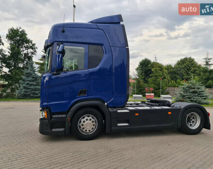 Синий Сканиа R 450, объемом двигателя 12.7 л и пробегом 811 тыс. км за 56900 $, фото 3 на Automoto.ua
