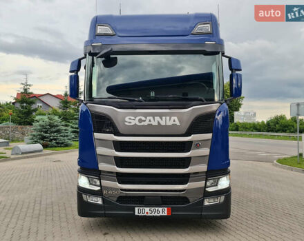 Синий Сканиа R 450, объемом двигателя 12.7 л и пробегом 811 тыс. км за 56900 $, фото 23 на Automoto.ua