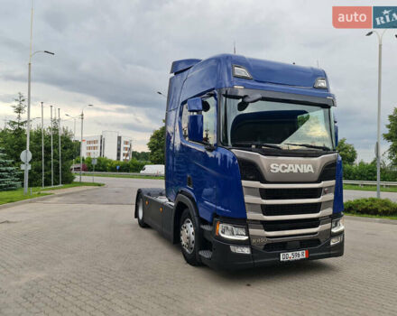 Синий Сканиа R 450, объемом двигателя 12.7 л и пробегом 811 тыс. км за 56900 $, фото 8 на Automoto.ua
