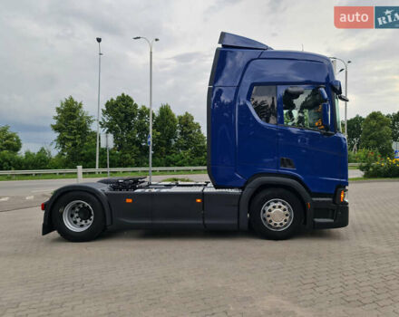 Синий Сканиа R 450, объемом двигателя 12.7 л и пробегом 811 тыс. км за 56900 $, фото 7 на Automoto.ua