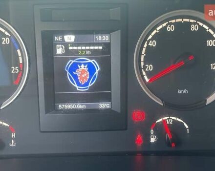 Белый Сканиа R 490, объемом двигателя 12.7 л и пробегом 591 тыс. км за 27000 $, фото 15 на Automoto.ua