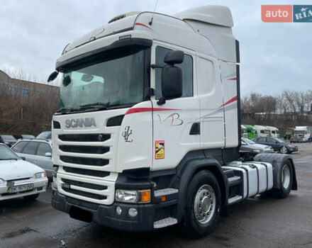 Белый Сканиа R 490, объемом двигателя 12.74 л и пробегом 812 тыс. км за 27700 $, фото 3 на Automoto.ua