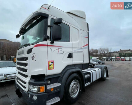 Белый Сканиа R 490, объемом двигателя 12.74 л и пробегом 812 тыс. км за 27700 $, фото 4 на Automoto.ua