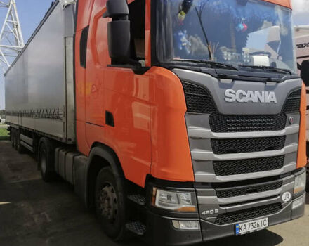 Оранжевый Сканиа S 450, объемом двигателя 12.7 л и пробегом 180 тыс. км за 95000 $, фото 6 на Automoto.ua