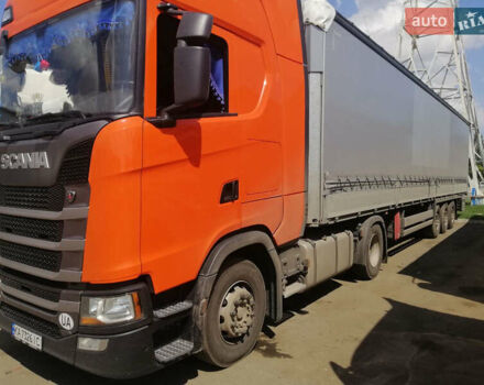 Оранжевый Сканиа S 450, объемом двигателя 12.7 л и пробегом 180 тыс. км за 95000 $, фото 1 на Automoto.ua