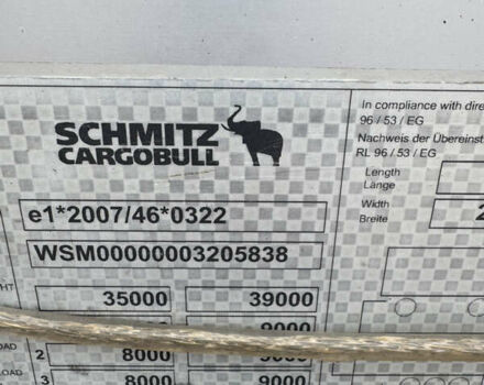 Сірий Шмітц Каргобулл САФ, об'ємом двигуна 0 л та пробігом 200 тис. км за 16300 $, фото 17 на Automoto.ua