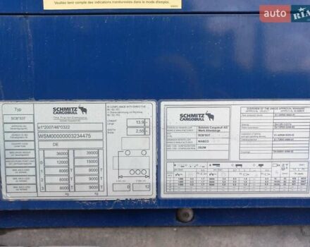 Синій Шмітц Каргобулл Cargobull, об'ємом двигуна 0 л та пробігом 0 тис. км за 13650 $, фото 4 на Automoto.ua