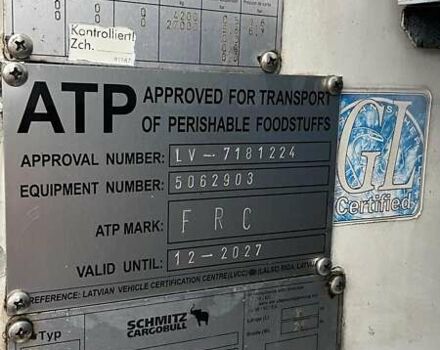 Шмитц Каргобулл S3, объемом двигателя 0 л и пробегом 0 тыс. км за 19805 $, фото 10 на Automoto.ua