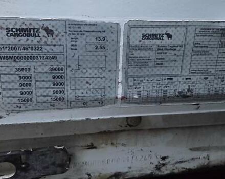 Білий Шмітц Каргобулл SCB S3T, об'ємом двигуна 0 л та пробігом 0 тис. км за 9900 $, фото 12 на Automoto.ua