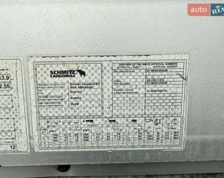 Червоний Шмітц Каргобулл SCB S3T, об'ємом двигуна 0 л та пробігом 100 тис. км за 13800 $, фото 15 на Automoto.ua