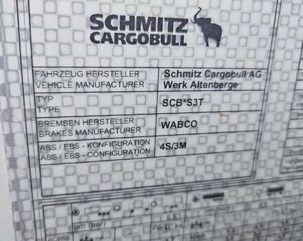 Шмитц Каргобулл SCB S3T, объемом двигателя 0 л и пробегом 300 тыс. км за 14995 $, фото 23 на Automoto.ua