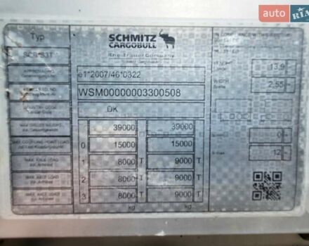 Сірий Шмітц Каргобулл SCB S3T, об'ємом двигуна 0 л та пробігом 150 тис. км за 18000 $, фото 2 на Automoto.ua