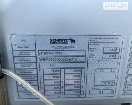 Серый Шмитц Каргобулл SCB S3T, объемом двигателя 0 л и пробегом 100 тыс. км за 19900 $, фото 13 на Automoto.ua