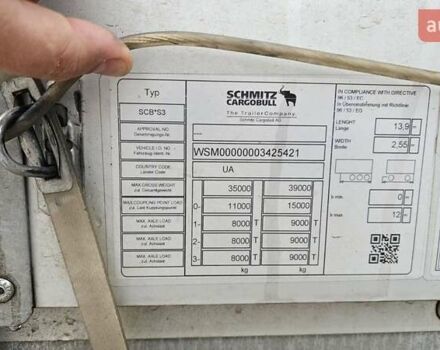 Сірий Шмітц Каргобулл SCB S3T, об'ємом двигуна 0 л та пробігом 250 тис. км за 37000 $, фото 13 на Automoto.ua