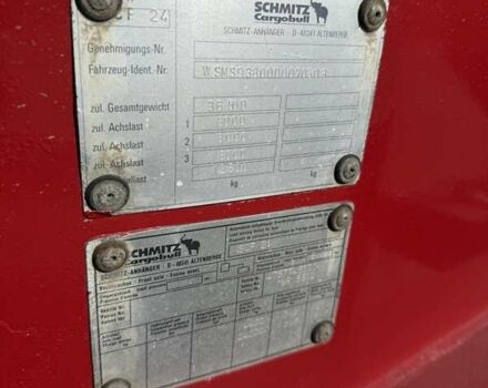 Красный Шмитц Каргобулл SCF, объемом двигателя 0 л и пробегом 0 тыс. км за 5000 $, фото 6 на Automoto.ua