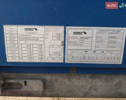 Сірий Шмітц Каргобулл SCS, об'ємом двигуна 0 л та пробігом 298 тис. км за 17200 $, фото 24 на Automoto.ua