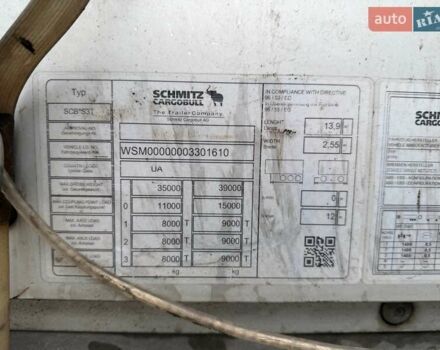 Серый Шмитц Каргобулл SCS, объемом двигателя 0 л и пробегом 665 тыс. км за 17900 $, фото 18 на Automoto.ua