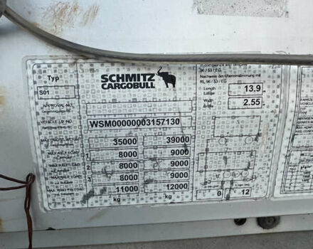 Шмитц Каргобулл SCS 24/L, объемом двигателя 0 л и пробегом 0 тыс. км за 7900 $, фото 5 на Automoto.ua