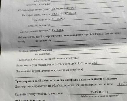 Чорний Шмітц Каргобулл SKI, об'ємом двигуна 0 л та пробігом 100 тис. км за 5200 $, фото 16 на Automoto.ua