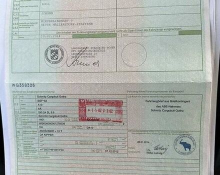 Синий Шмитц Каргобулл SKI, объемом двигателя 0 л и пробегом 777 тыс. км за 35800 $, фото 28 на Automoto.ua