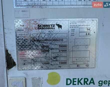 Серый Шмитц Каргобулл SKO 24, объемом двигателя 0 л и пробегом 1 тыс. км за 18500 $, фото 7 на Automoto.ua