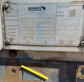 Шмитз С01, объемом двигателя 0 л и пробегом 0 тыс. км за 4300 $, фото 3 на Automoto.ua