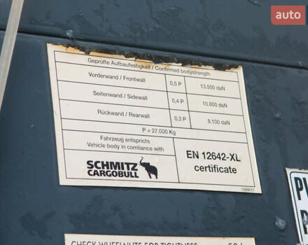 Шмитз SCB, объемом двигателя 0 л и пробегом 0 тыс. км за 16172 $, фото 11 на Automoto.ua