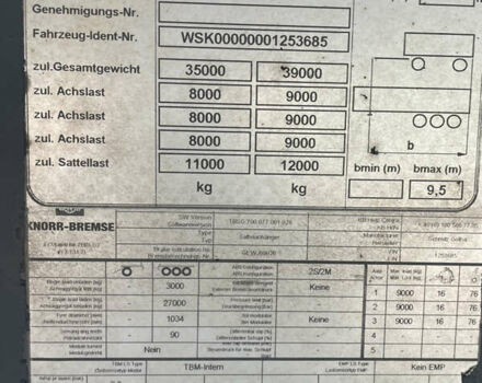 Сірий Шмітз СКІ, об'ємом двигуна 0 л та пробігом 100 тис. км за 33000 $, фото 19 на Automoto.ua