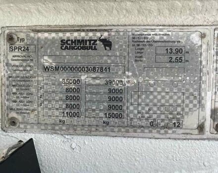Белый Шмитз SPR 24, объемом двигателя 0 л и пробегом 99 тыс. км за 35000 $, фото 24 на Automoto.ua