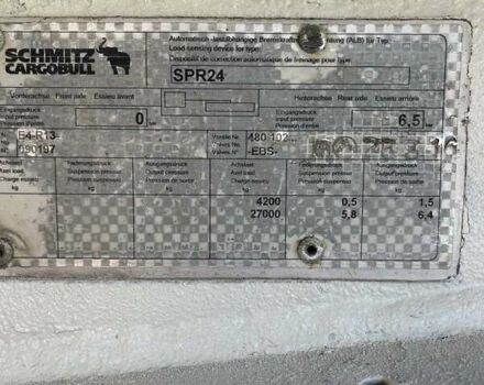 Белый Шмитз SPR 24, объемом двигателя 0 л и пробегом 99 тыс. км за 35000 $, фото 18 на Automoto.ua