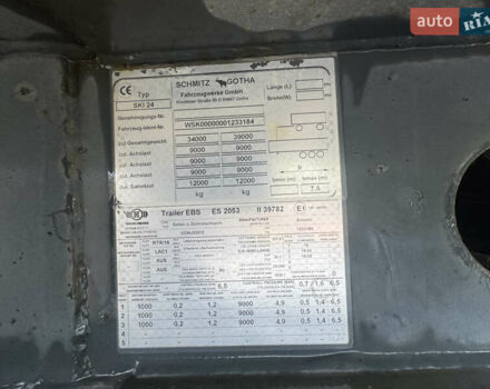 Шмитз SCS 24L-1362MB, объемом двигателя 0 л и пробегом 128 тыс. км за 15462 $, фото 2 на Automoto.ua