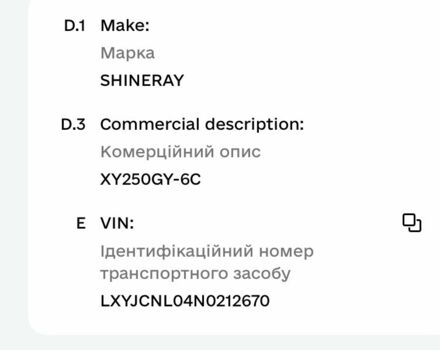 Шанрай Другая, об'ємом двигуна 0.25 л та пробігом 0 тис. км за 1000 $, фото 12 на Automoto.ua