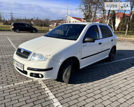 Белый Шкода Фабия, объемом двигателя 1.2 л и пробегом 132 тыс. км за 3500 $, фото 6 на Automoto.ua