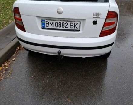 Білий Шкода Фабія, об'ємом двигуна 1.2 л та пробігом 230 тис. км за 3600 $, фото 3 на Automoto.ua