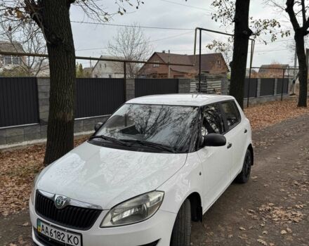 Белый Шкода Фабия, объемом двигателя 1.4 л и пробегом 283 тыс. км за 4700 $, фото 1 на Automoto.ua