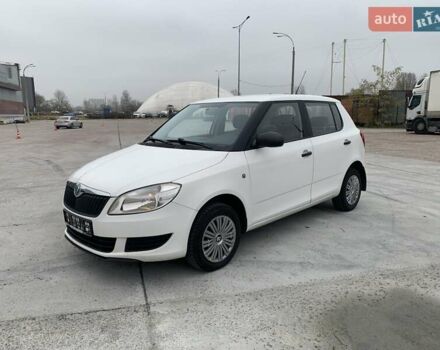 Белый Шкода Фабия, объемом двигателя 1.39 л и пробегом 230 тыс. км за 3698 $, фото 1 на Automoto.ua
